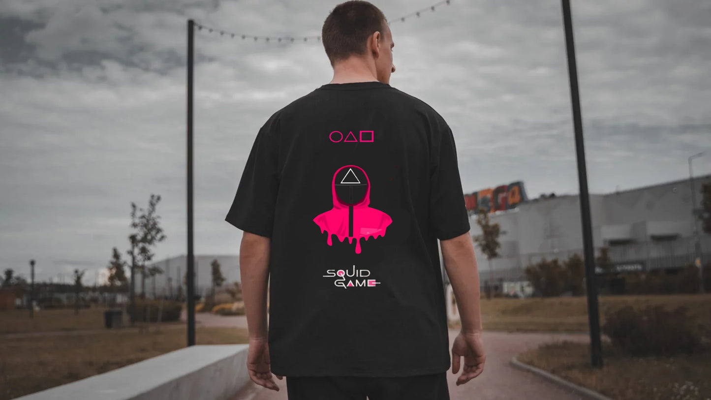 Squid Game Oversized Graphic T-Shirt (Unisex)